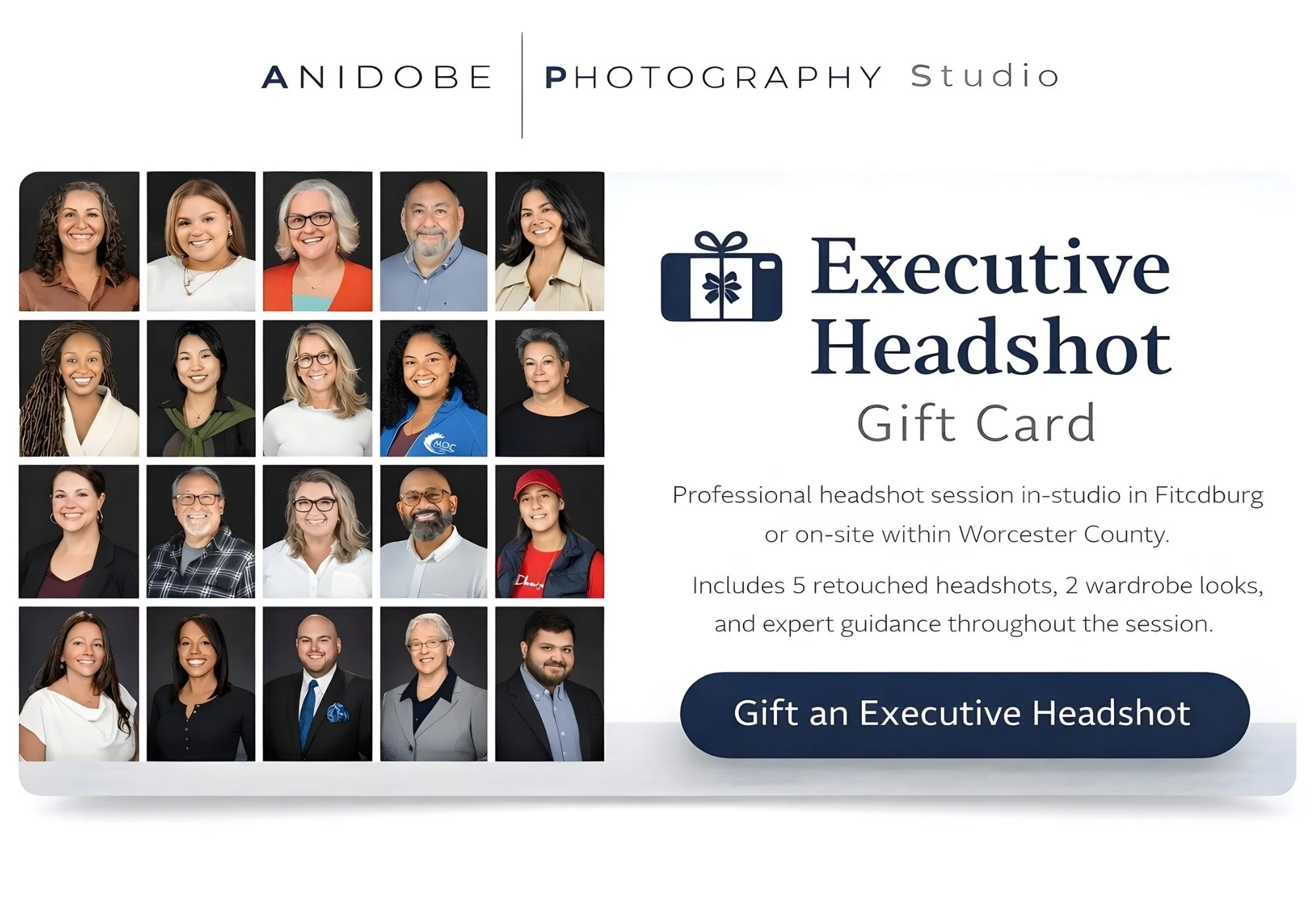 Executive Headshot Gift Card