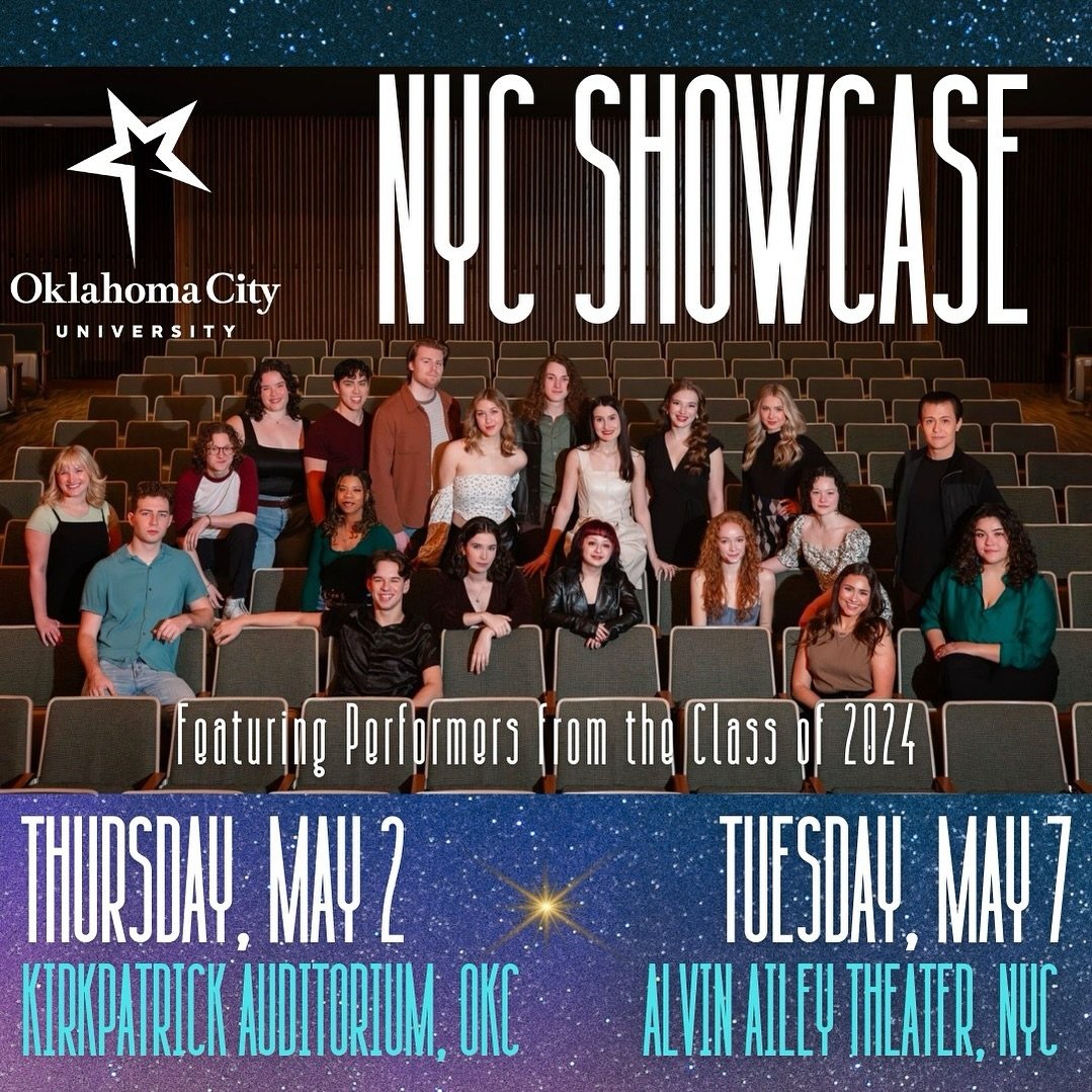 We&rsquo;re so excited to support the 2024 NYC Showcase featuring the next generation of Stars! NYC Showcase performances will be held @ 3 p.m. and 6 p.m. Tuesday, May 7, @ the Alvin Ailey Theater and are open to industry professionals and OCU alumni