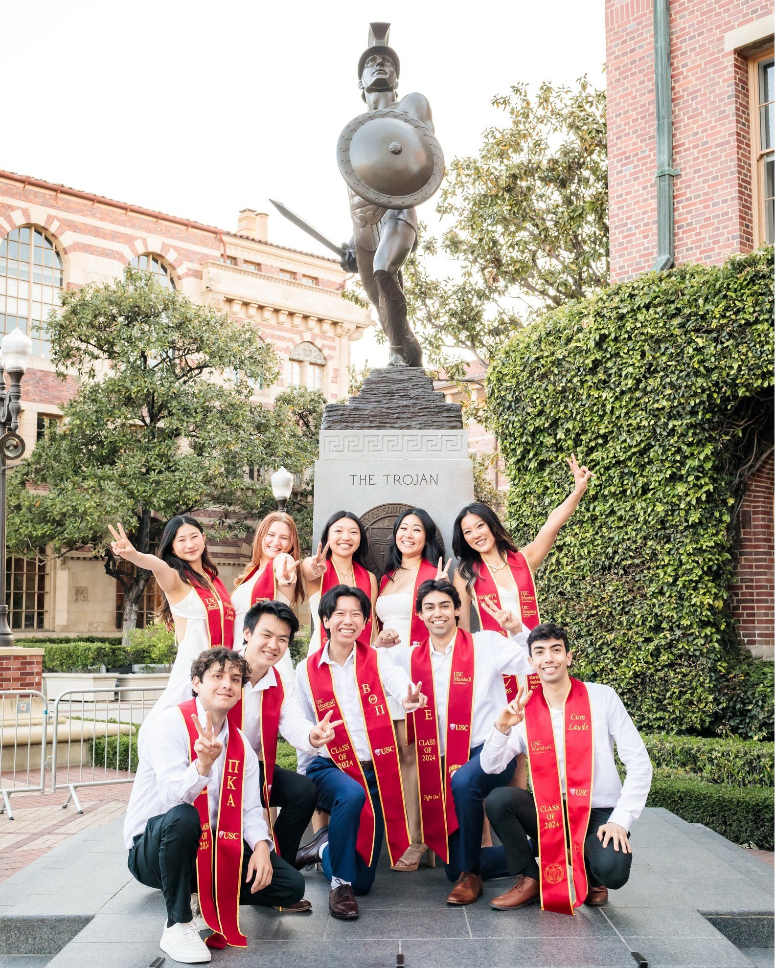 Faithful, Scholarly, Skillful, Courageous, and Ambitious.  These words are engraved on the pedestal where @tommytrojan resides and on the Steps of Troy in the Tutor Center.  After working with hundreds of USC graduates, I can assure you these words a