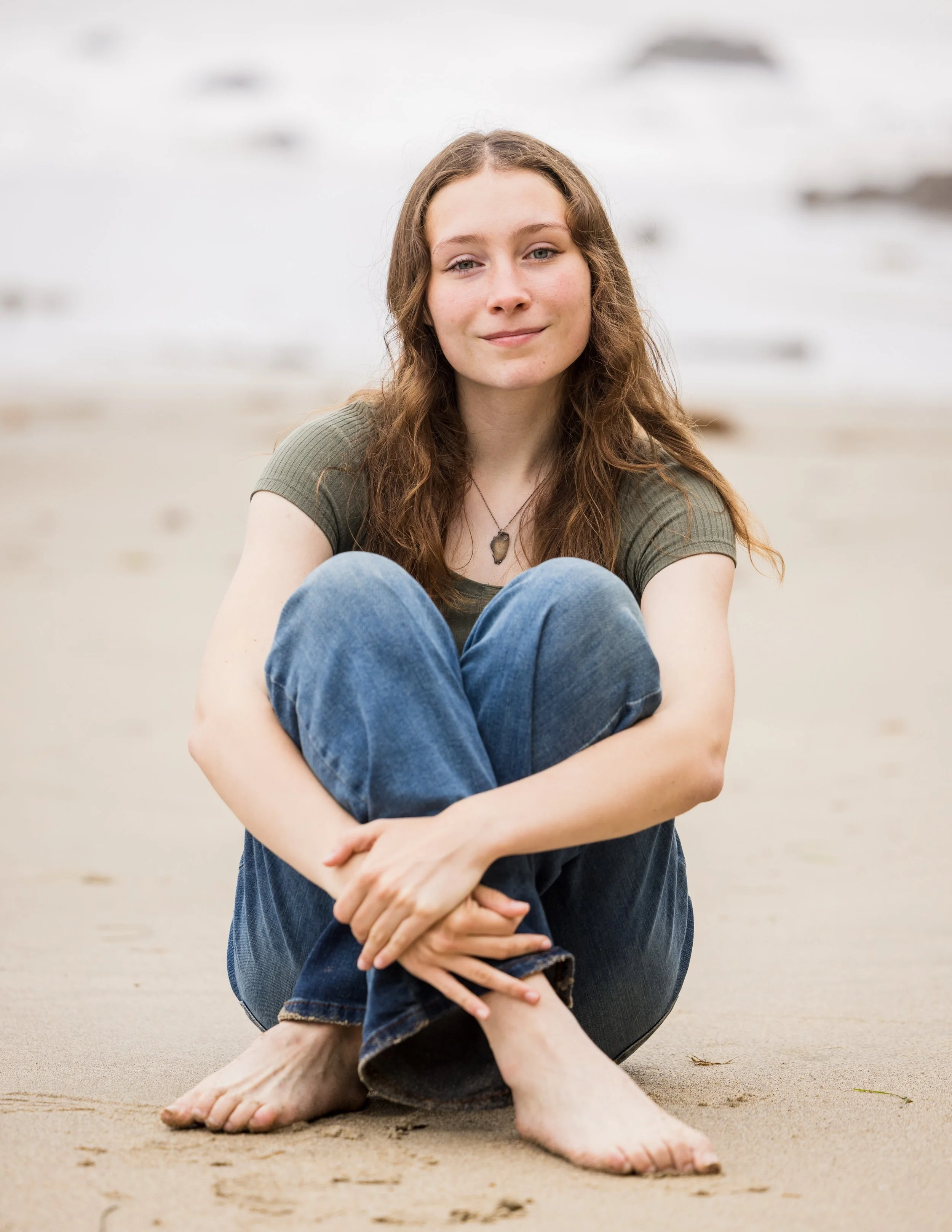 Another perfect senior session at the beach.  Yes, we have to schedule around the tides and deal with a drive.  But, I promise it is always worth it.  #lacanadaphotographer #lacrescentaphotographer #pasadenaphotographer #laseniorphotographer #authent