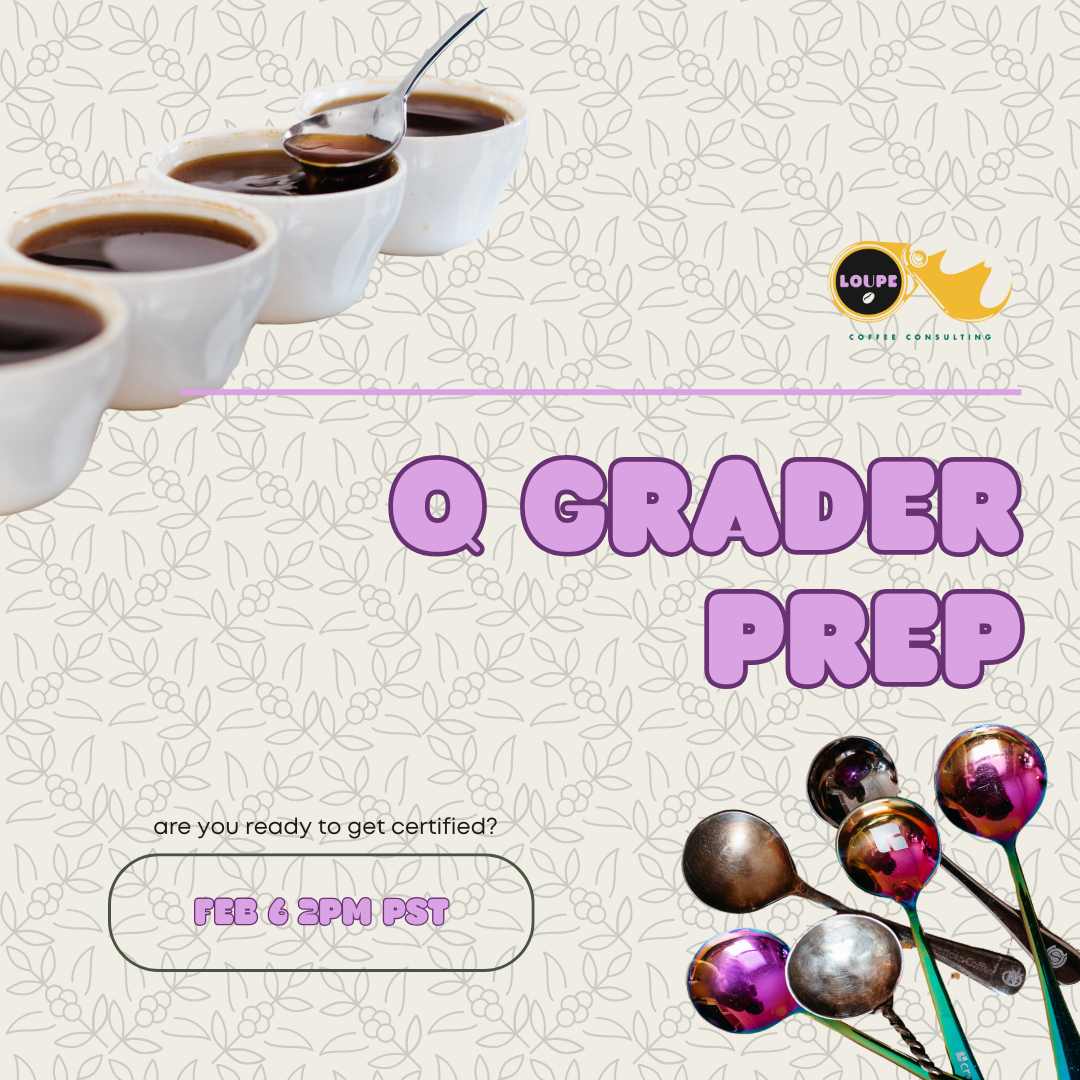 Prepare to be a Q Grader