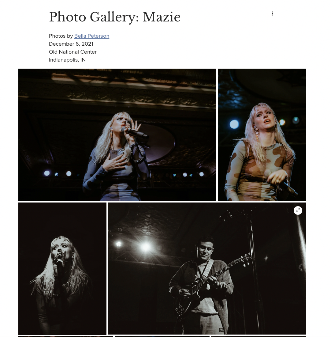 "mazie" - All or Nothing Magazine