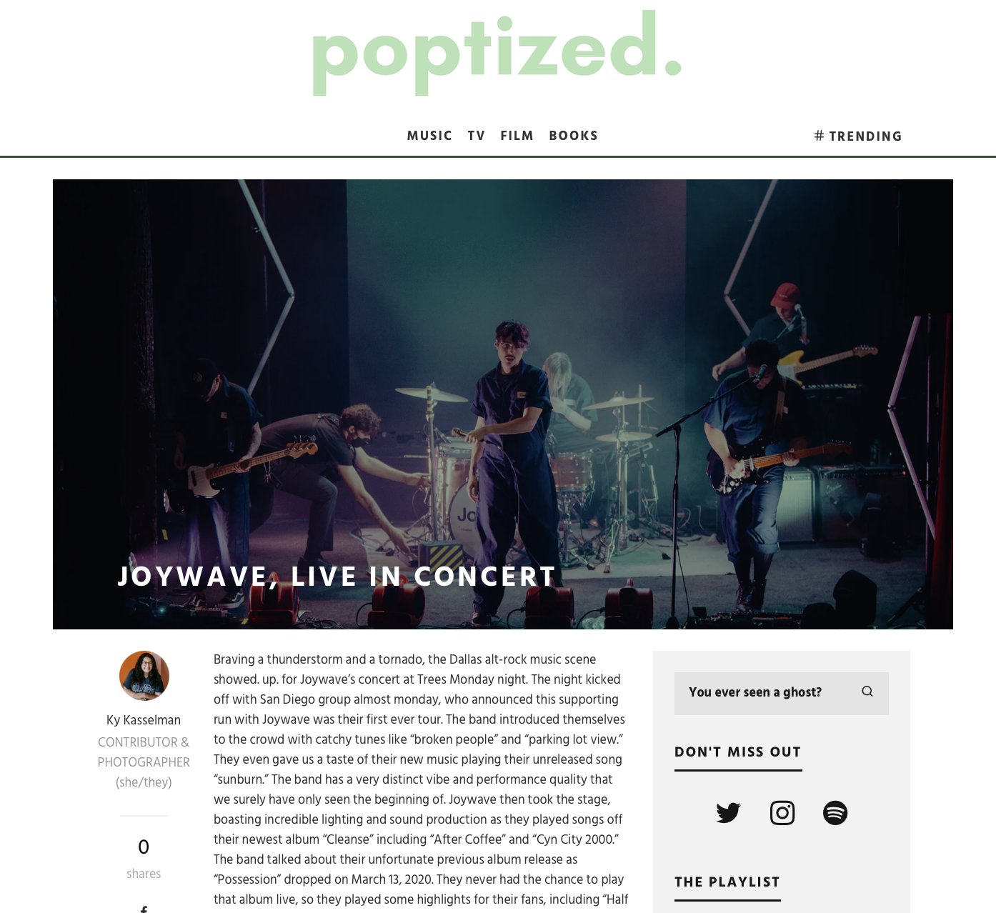 "Joywave" - Poptized Magazine