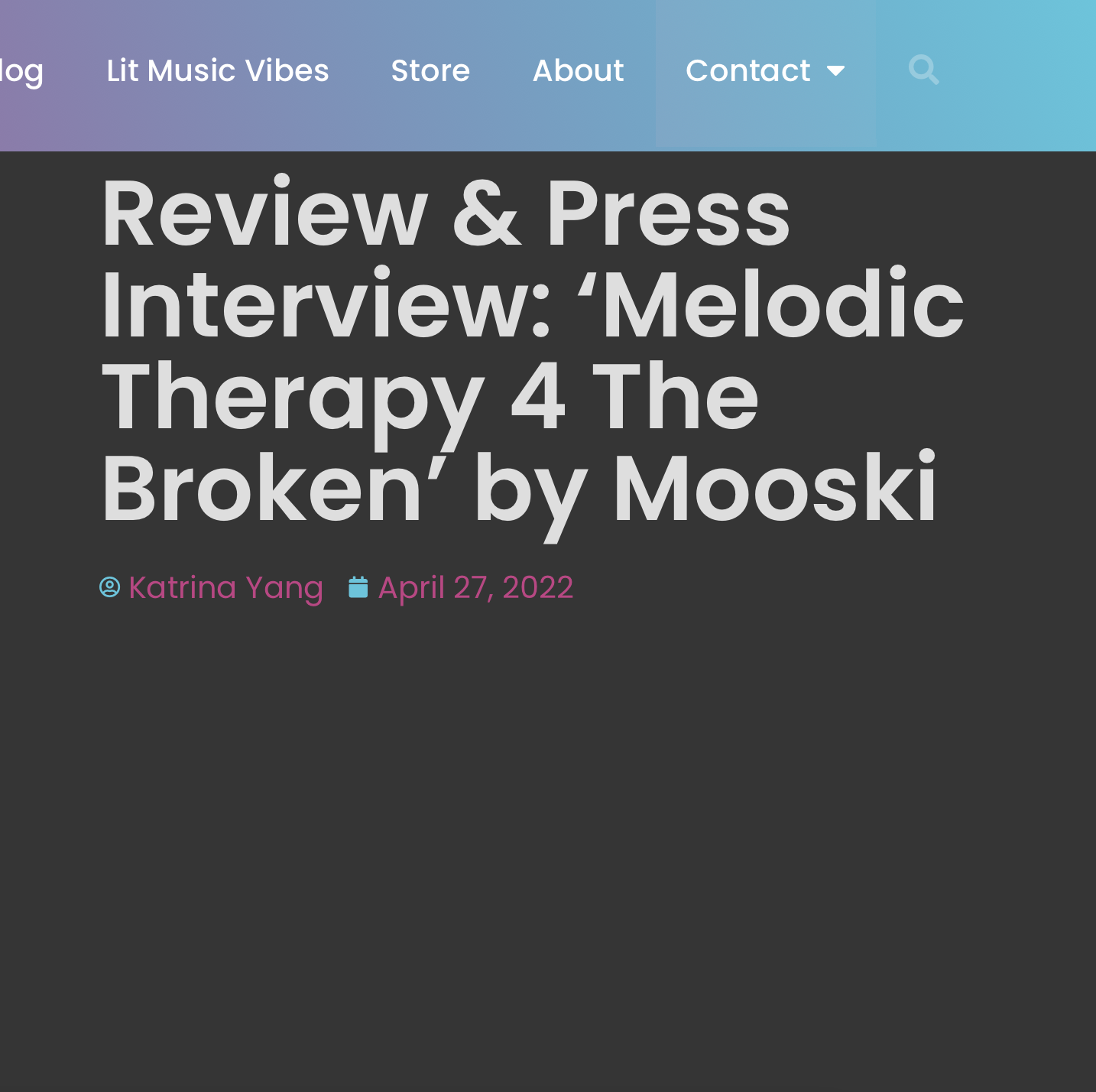 "Mooski" - Rising Artists Blog
