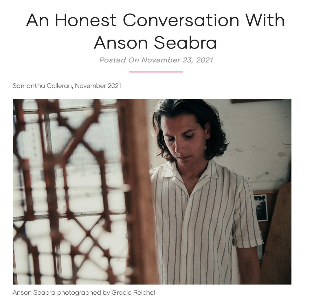 "Anson Seabra" - Vibing On Vinyl