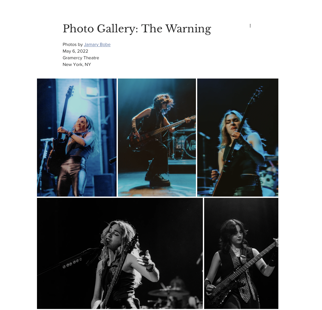 "The Warning" - All or Nothing Magazine