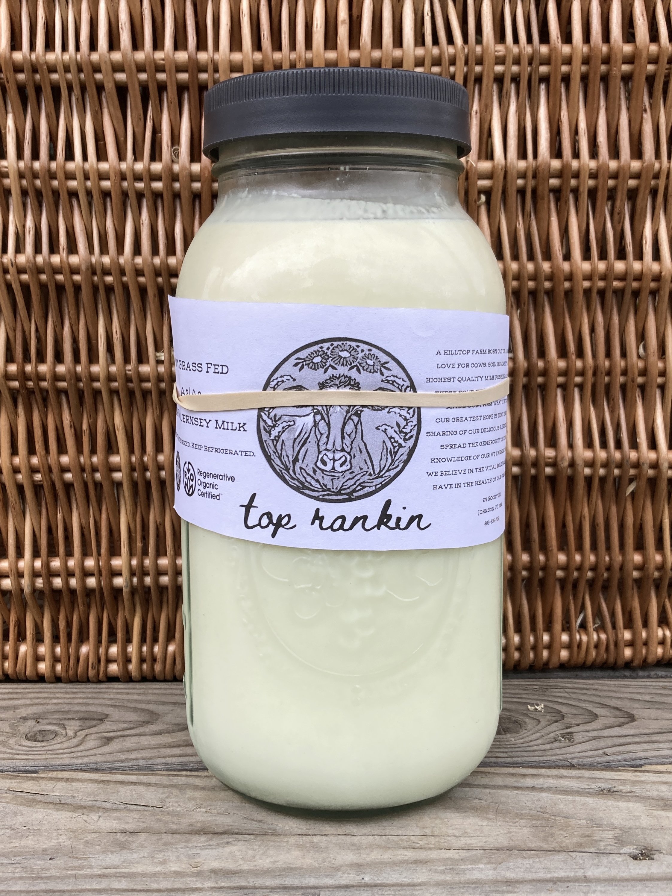 Top Rankin Farm Raw Milk - April Share
