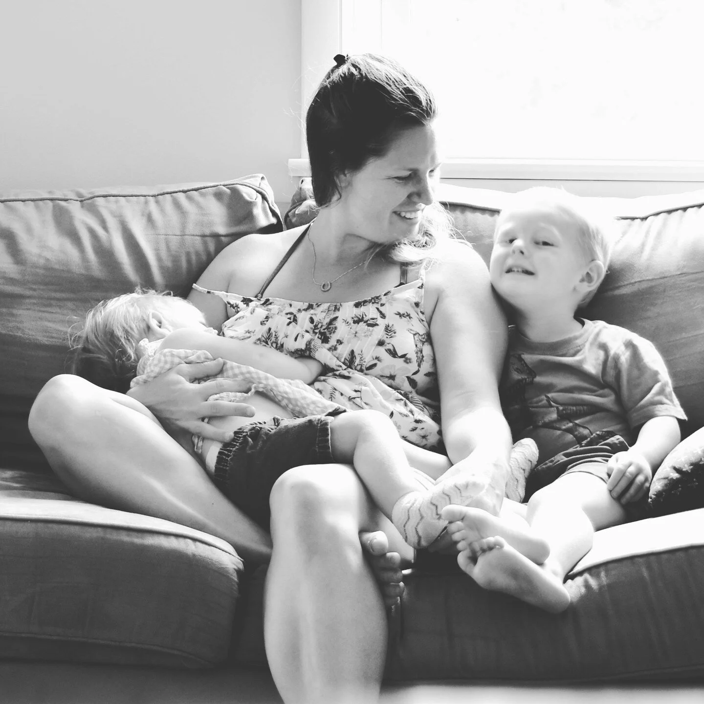 Part Two

I believe our babies have come to show our ways are not sustainable. We are lemmings marching toward a cliff. These babes, who cannot breastfeed, are crying for us to stop. We have an opportunity to slow down and see&hellip; just like our c