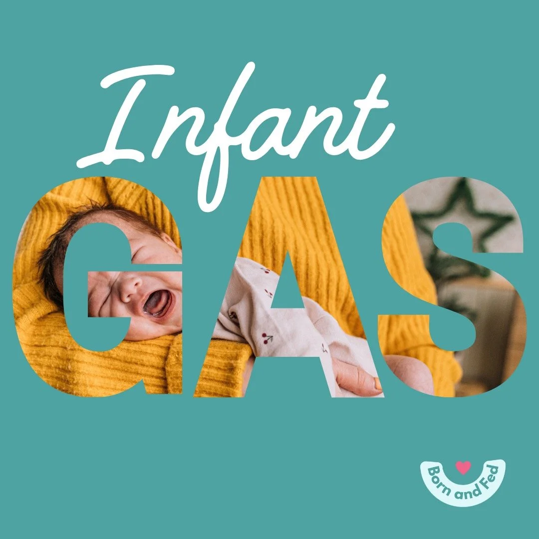 Infant gas is a common concern for new parents.

Newborns are completely dependent on their care givers for all of their needs&hellip; including moving their gas. Many families know they need to help their babies burp after feeds, but sometimes we al