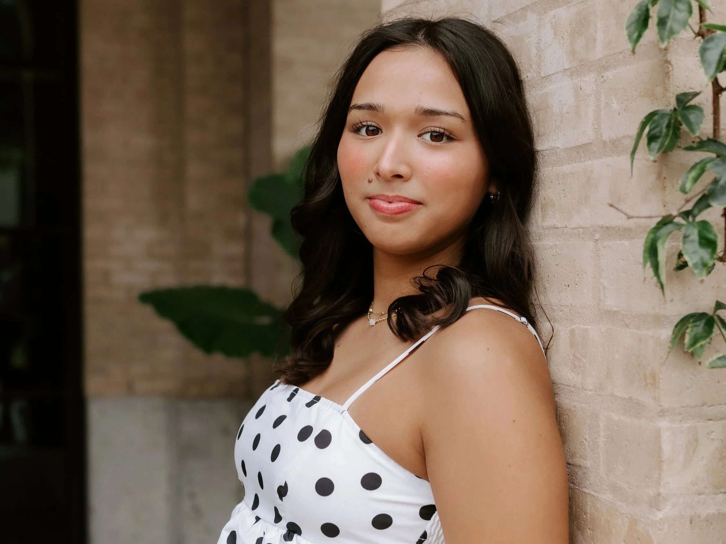 High School Senior Bella in Boerne Texas