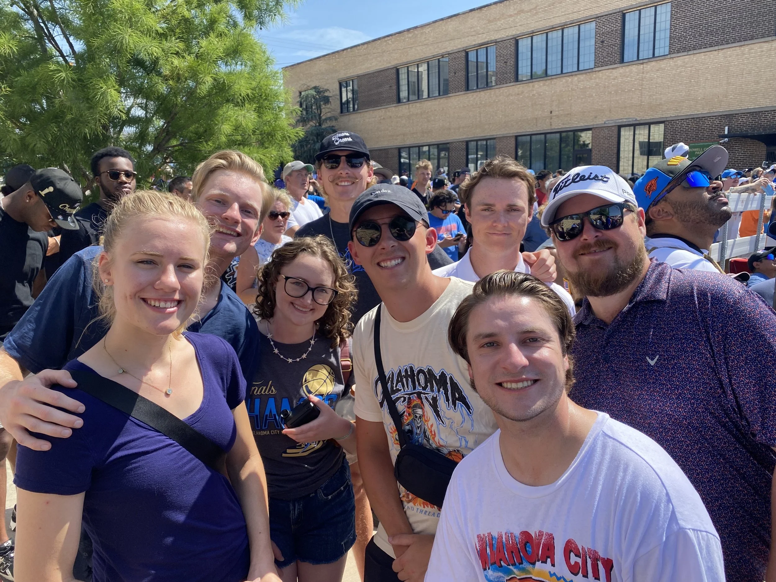 Attending the OKC Thunder NBA Championship Parade
