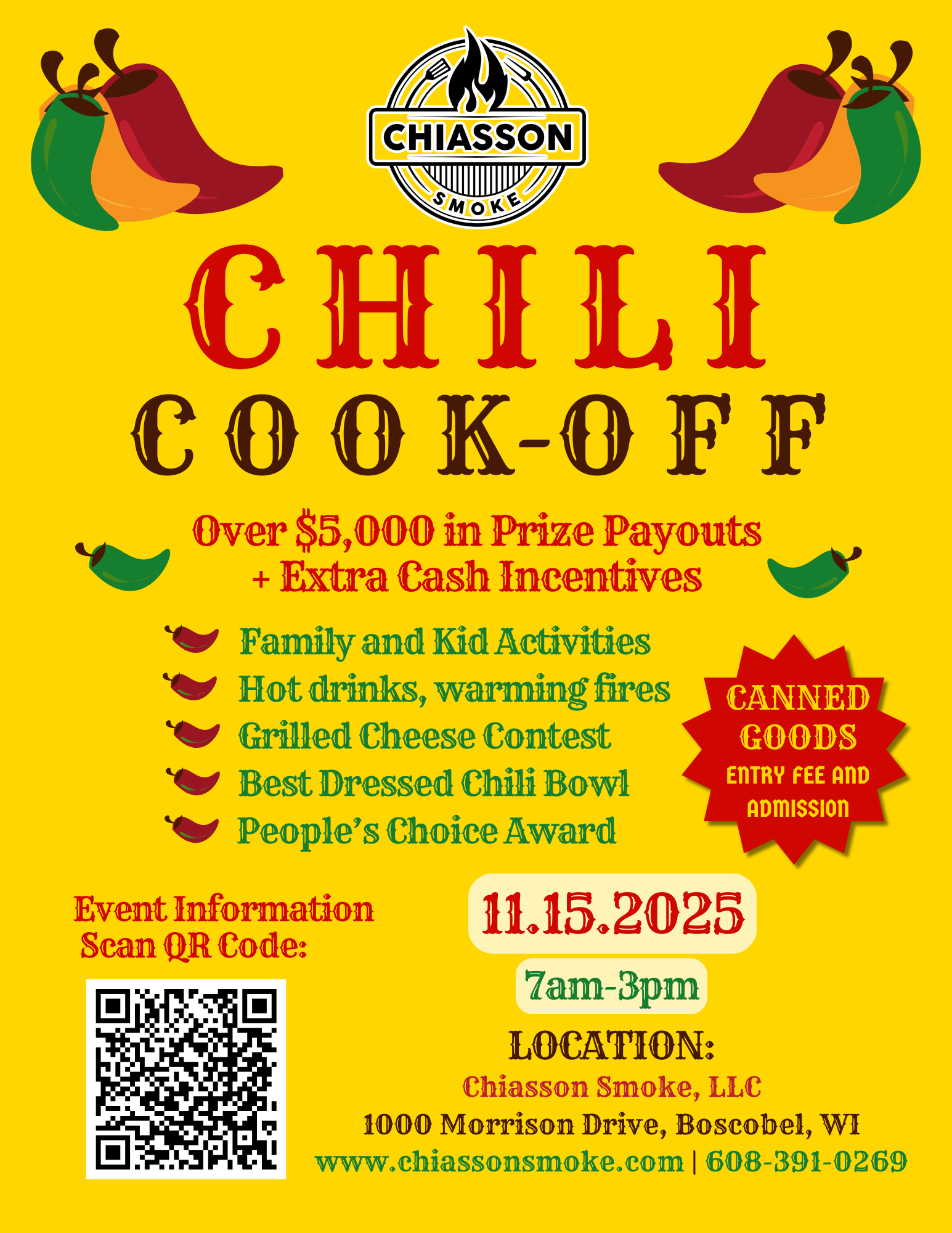 Chiasson Smoke Chili Cook-off