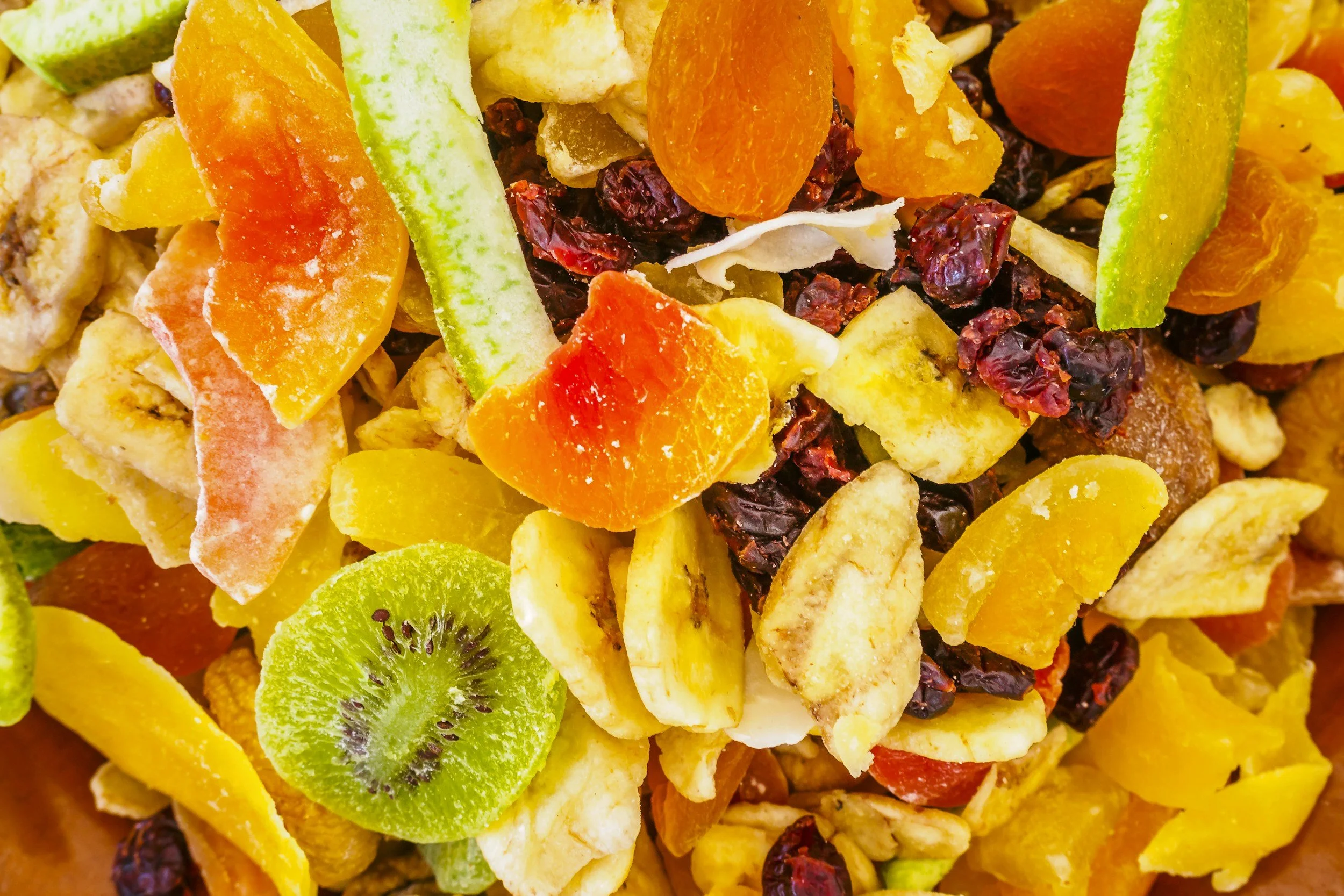 Assorted dried fruit