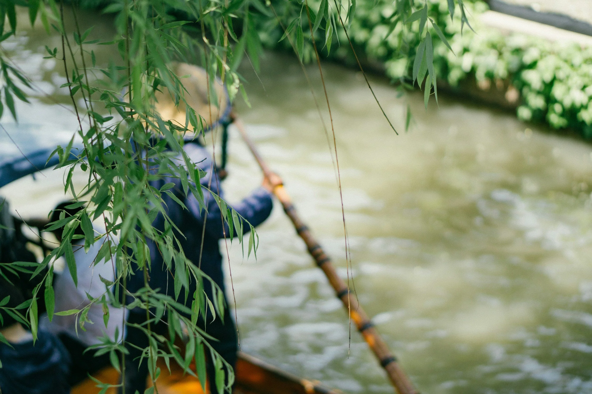 Fishing outdoors in China
