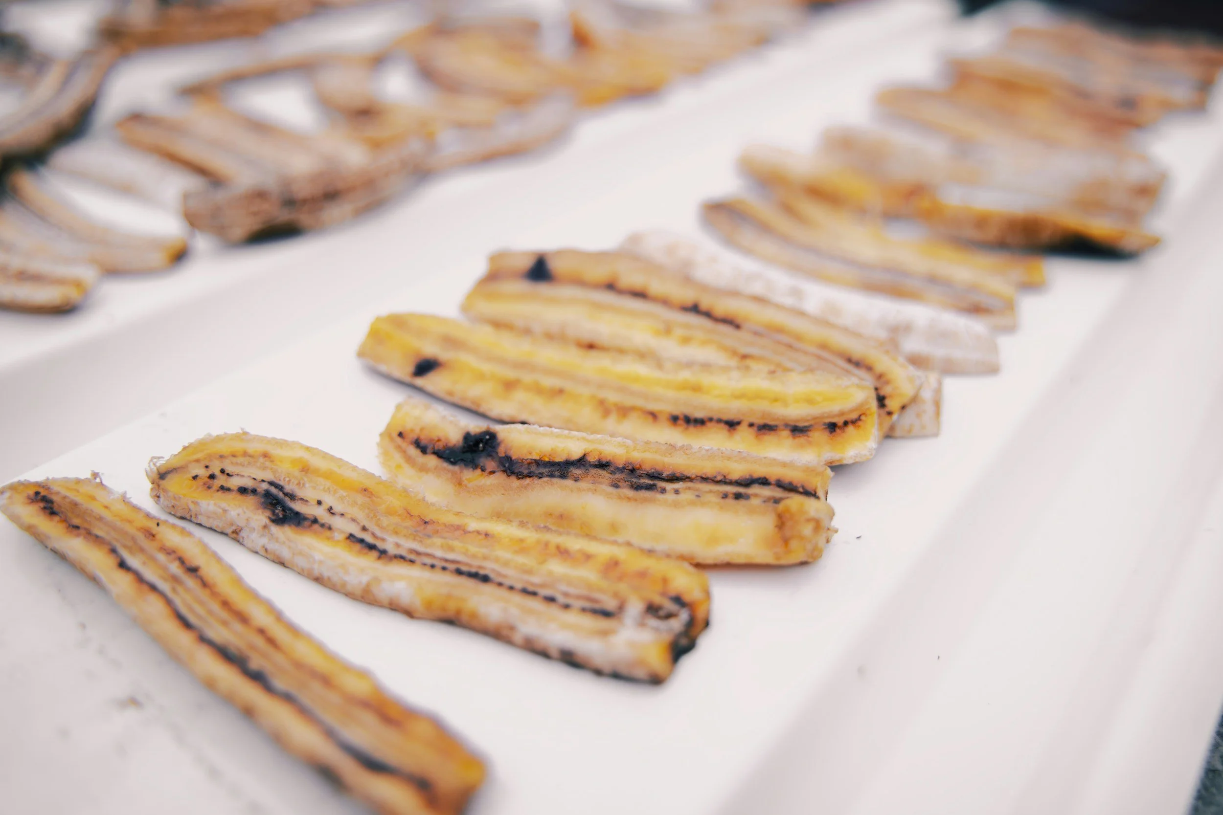 Grilled bananas