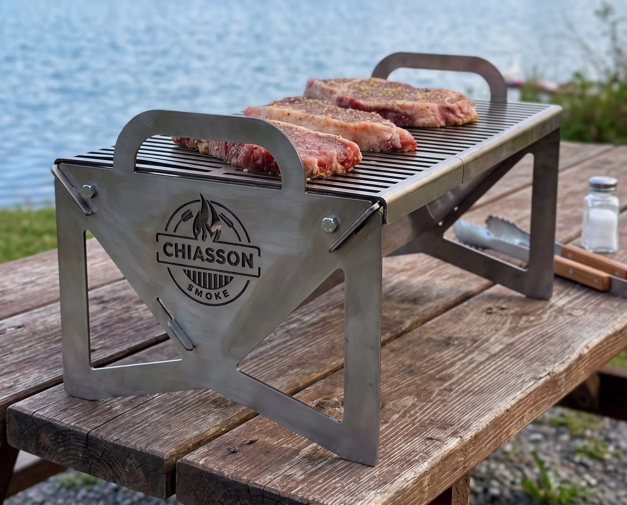 Weber Smokey Joe vs. Chiasson Smoke Hauler Grill