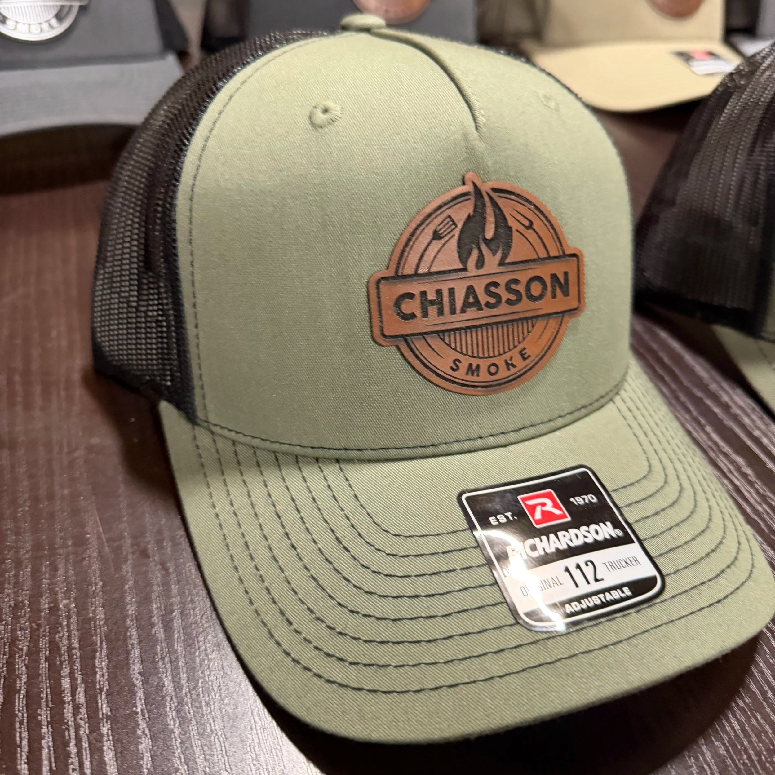 Chiasson Smoke Logo Trucker Hat