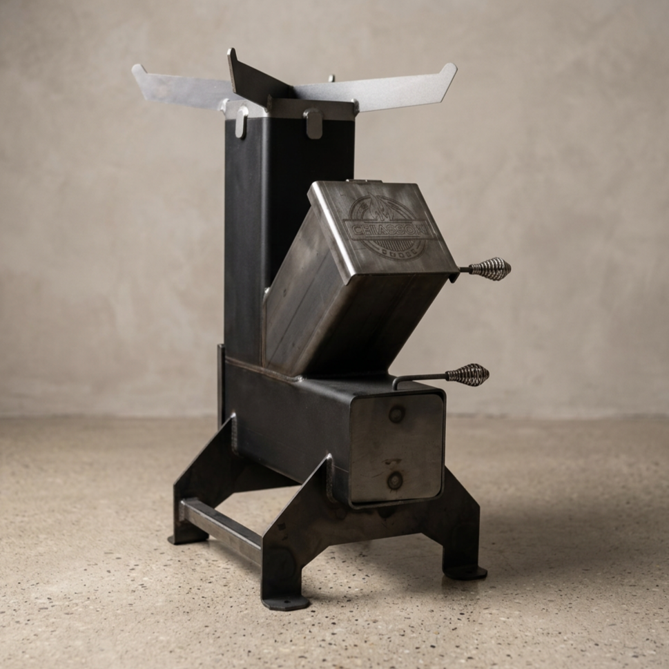 The Bulldog - 6 inch Rocket Stove