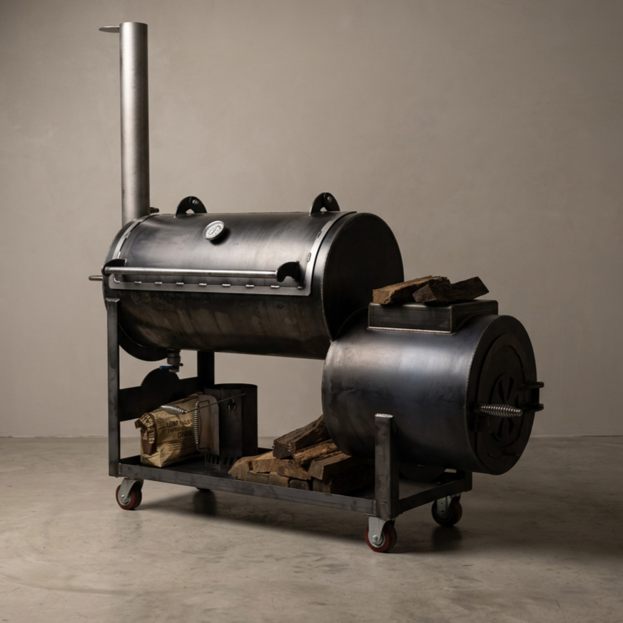 The Chiasson Smoke 54 Gallon Offset