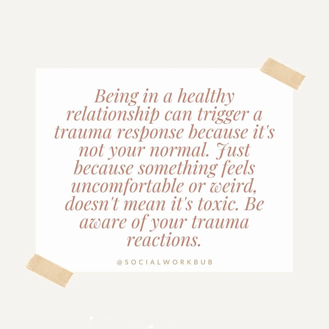 When we feel uncomfortable, we can have a trauma response. Our brain is sending a signal: &ldquo;STOP! THIS IS SCARY!&rdquo;

These reactions are our body&rsquo;s way of trying to protect us. Instead of judging yourself for the response, pause and li