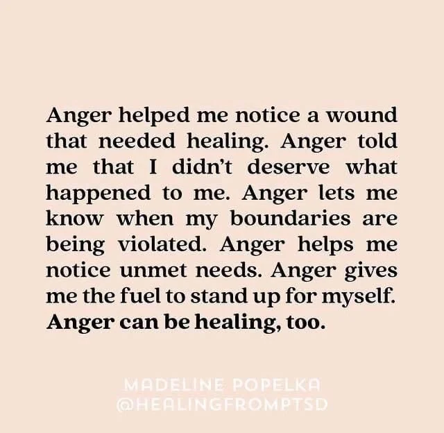 I&rsquo;ve heard so many times that anger is a &ldquo;bad&rdquo; emotion &mdash; but it&rsquo;s not. Anger is our inner voice saying something doesn&rsquo;t feel right. It&rsquo;s a signal that a boundary has been crossed or an old wound has been tou