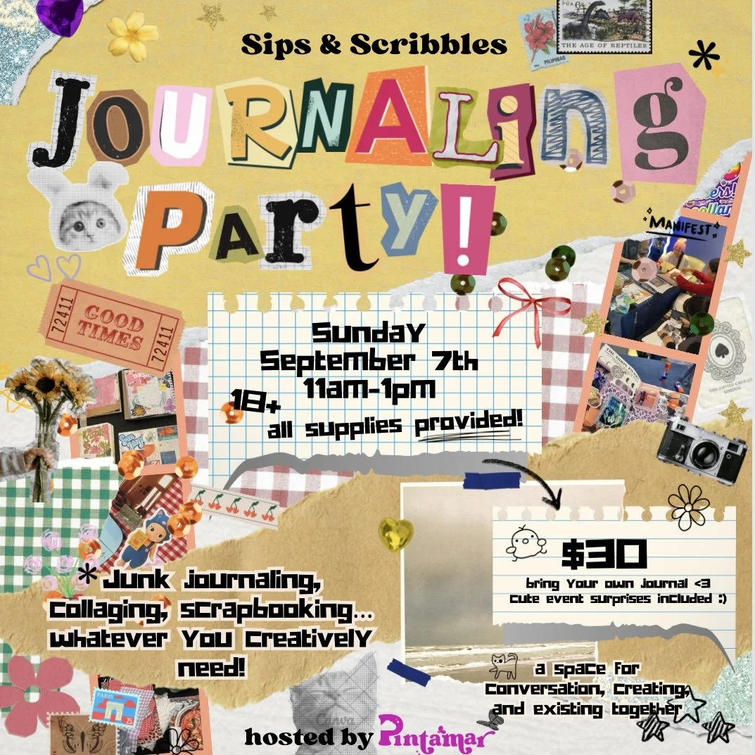 Sips & Scribbles: Adult Journaling Party!