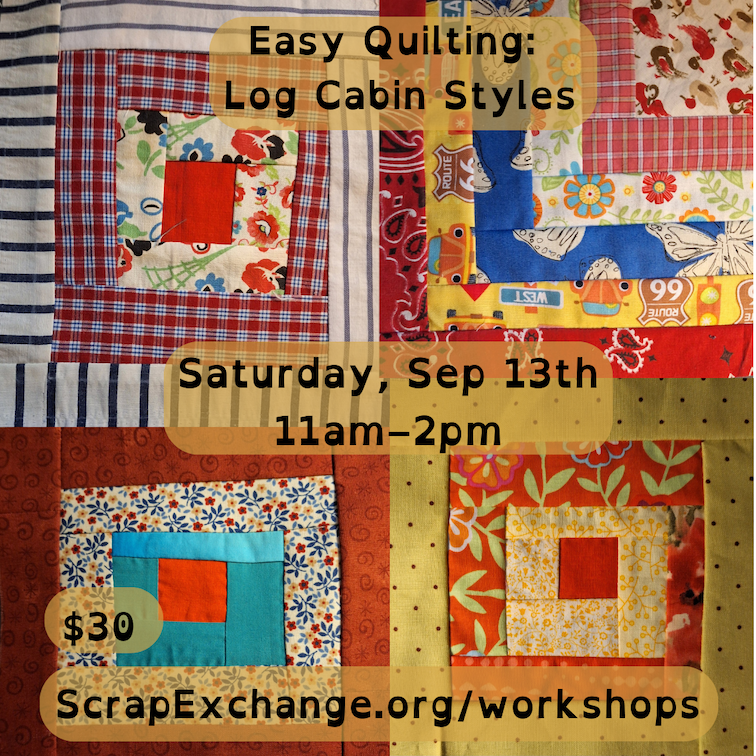 Easy Quilting: Log Cabin Styles