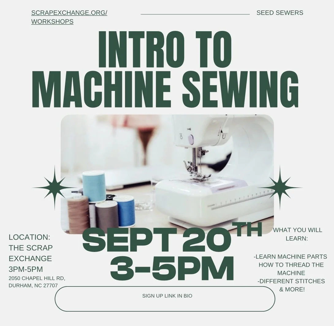 Intro to Sewing on Machine