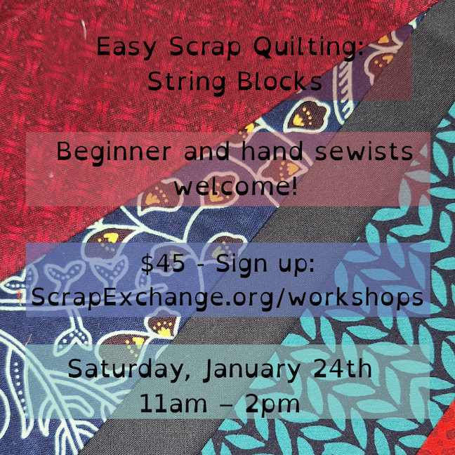 Easy Scrap Quilting: String Blocks