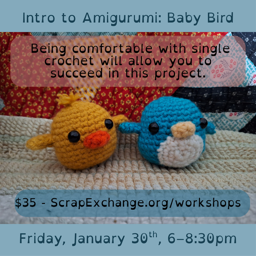 Intro to Amigurumi: Baby Bird