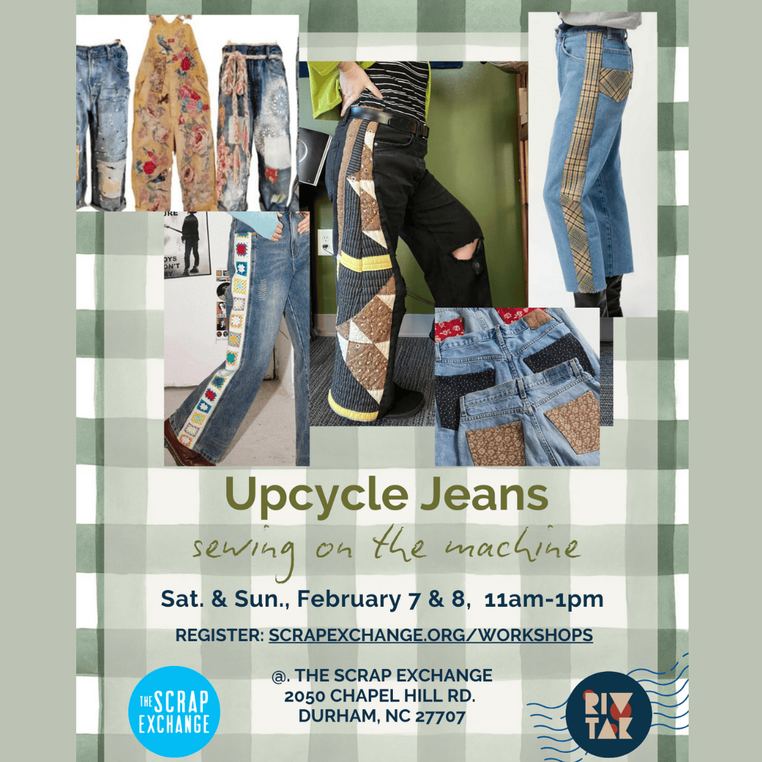 Workshop: Upcycle Jeans - Two Parts