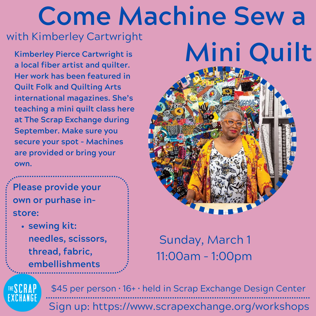 Machine Sewing a Mini Quilt