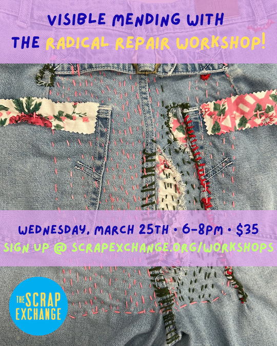 Radical Repair Workshop Presents: Intro to Textile Mending