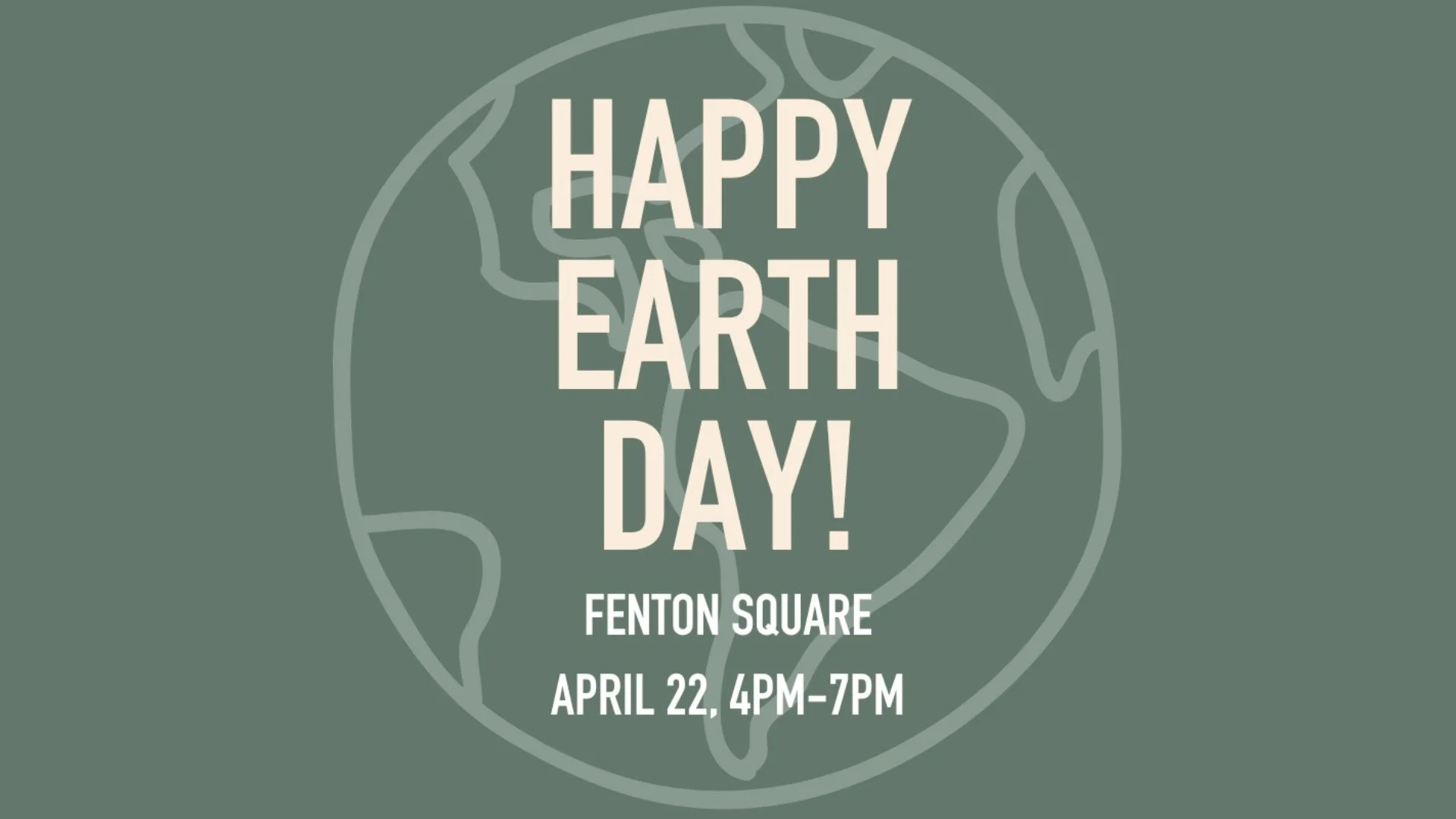 Earth Day at Fenton!