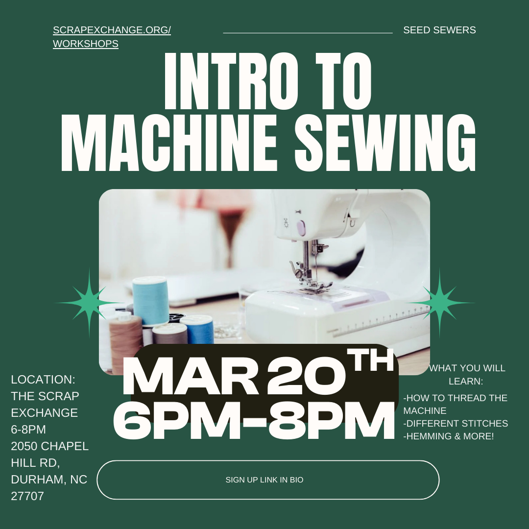 Intro to Sewing on the Machine