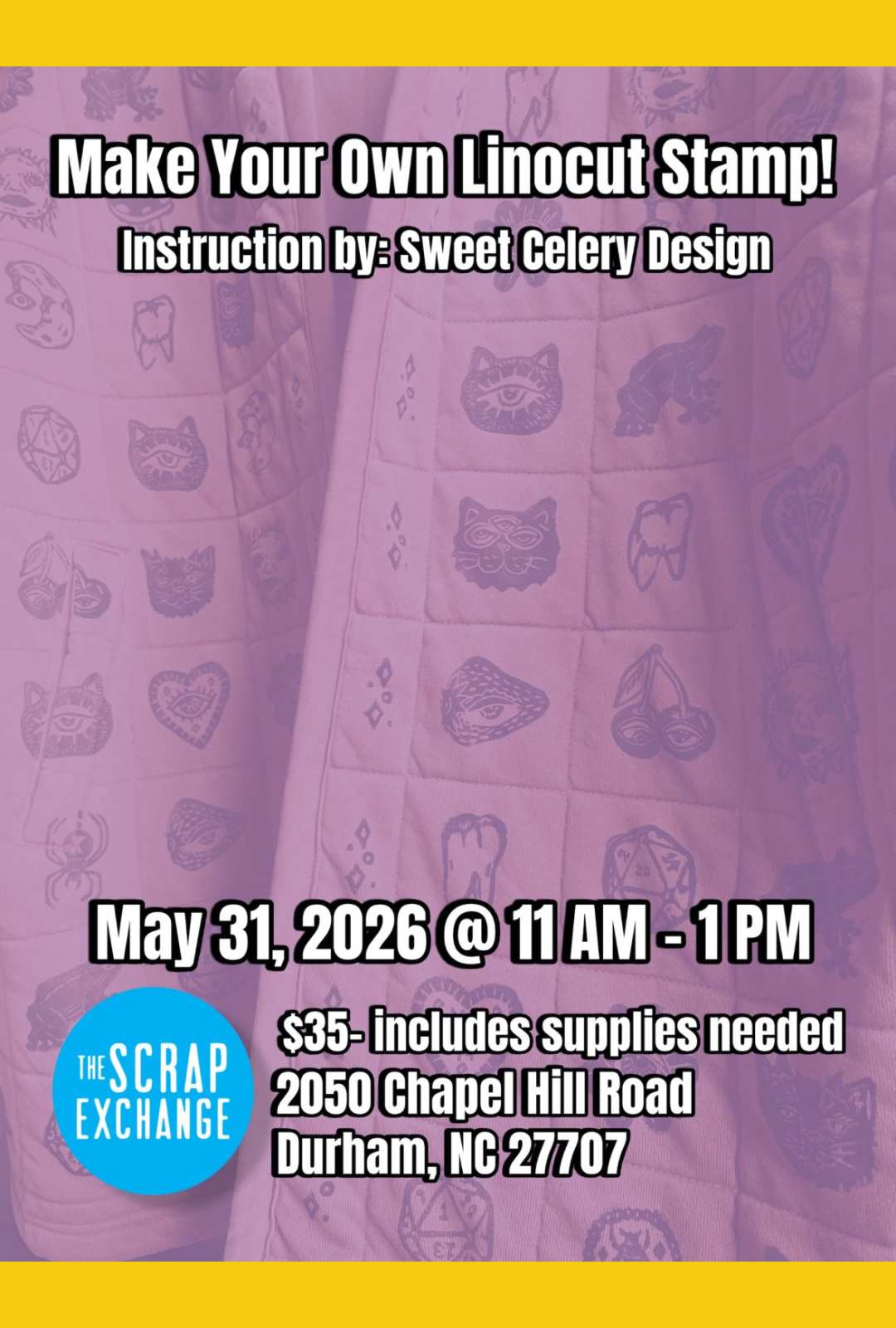 Make Your Own Linocut Stamp!