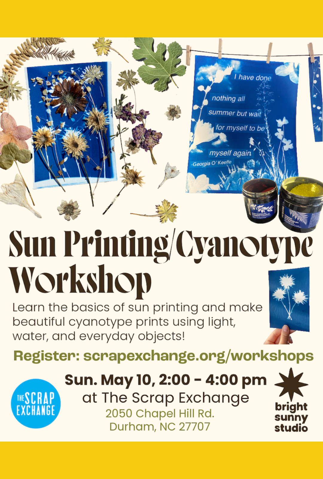 Sun Printing/Cyanotype 