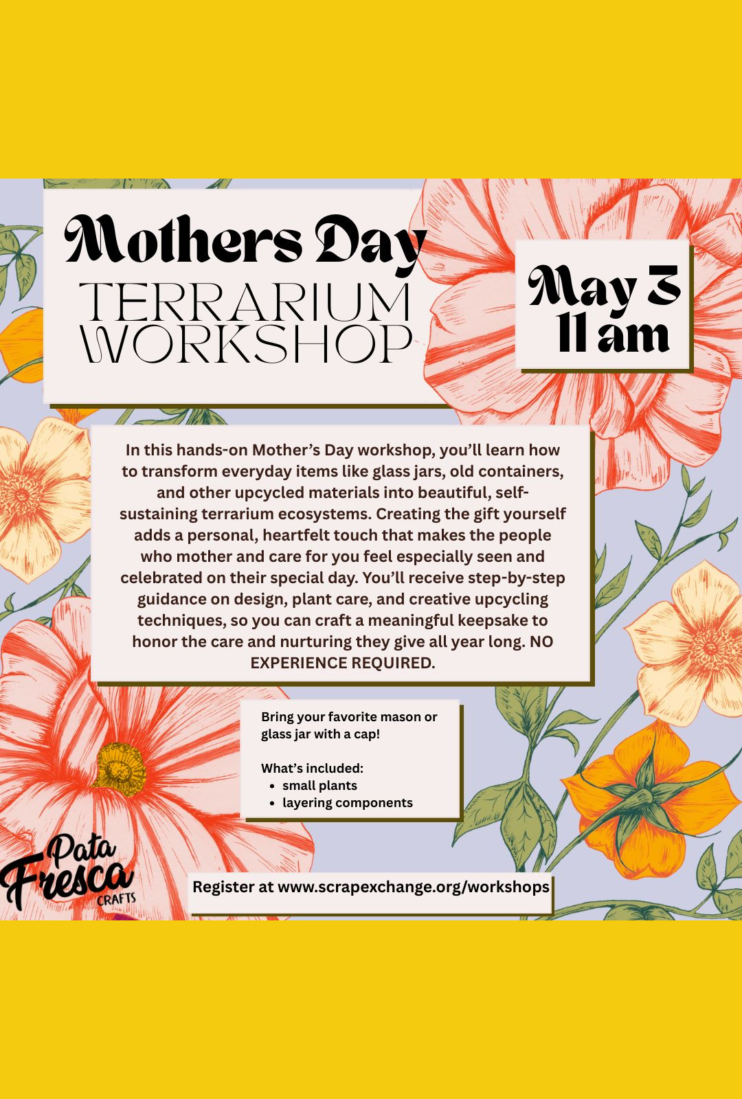 Make a Terrarium for Mother’s Day 