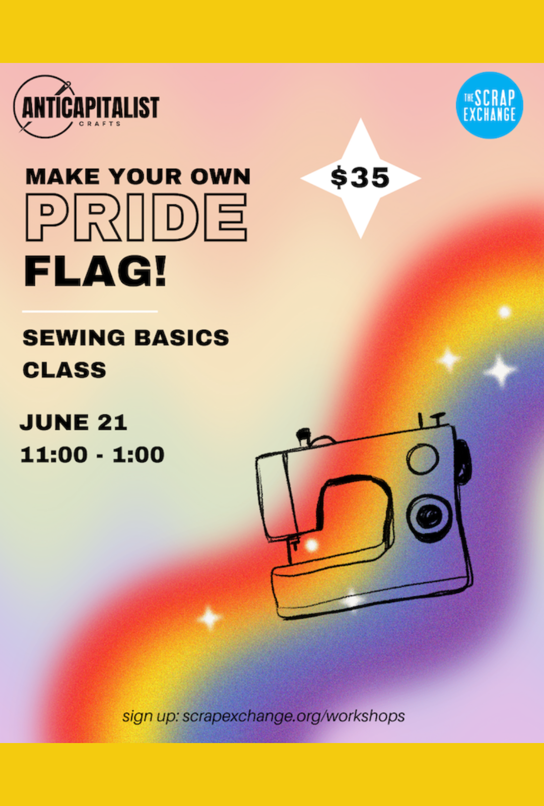 Sewing Basics: Pride Flag