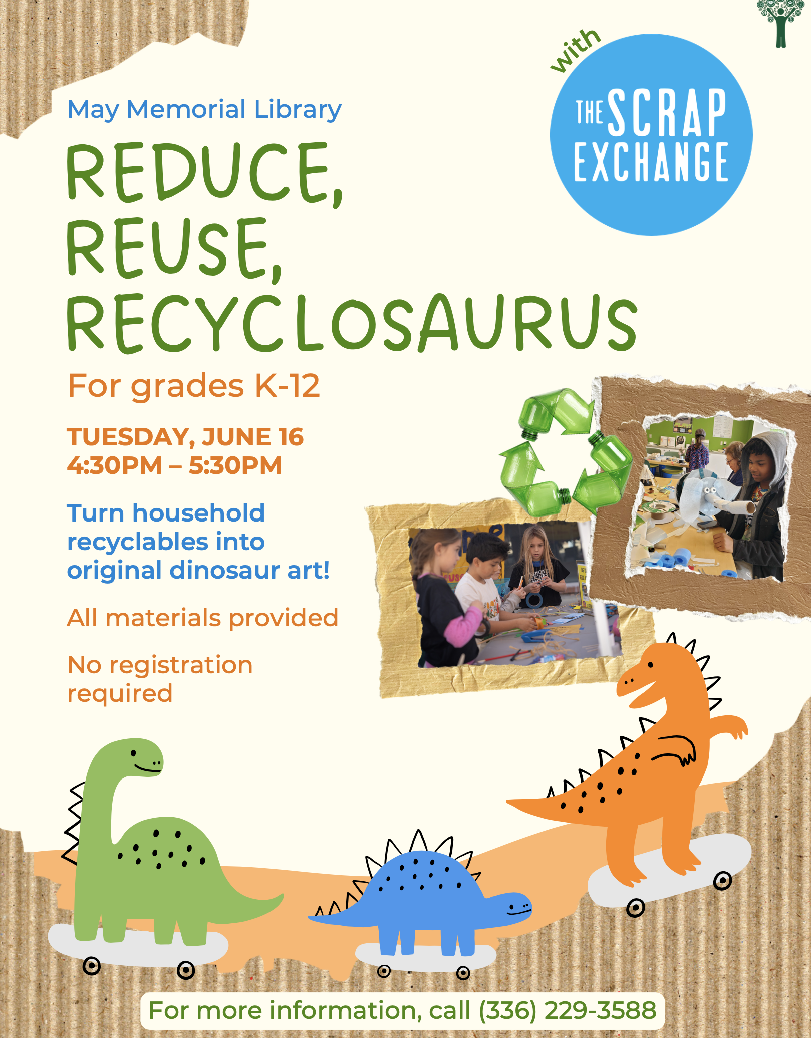 Reduce, Reuse, Recyclosaurus