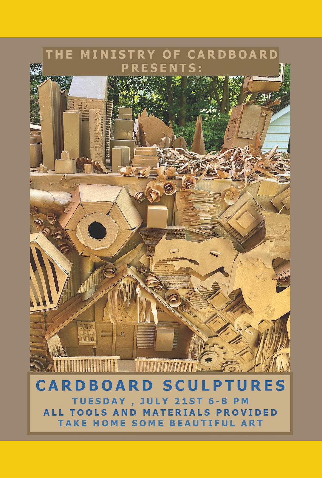 Cardboard Sculpture