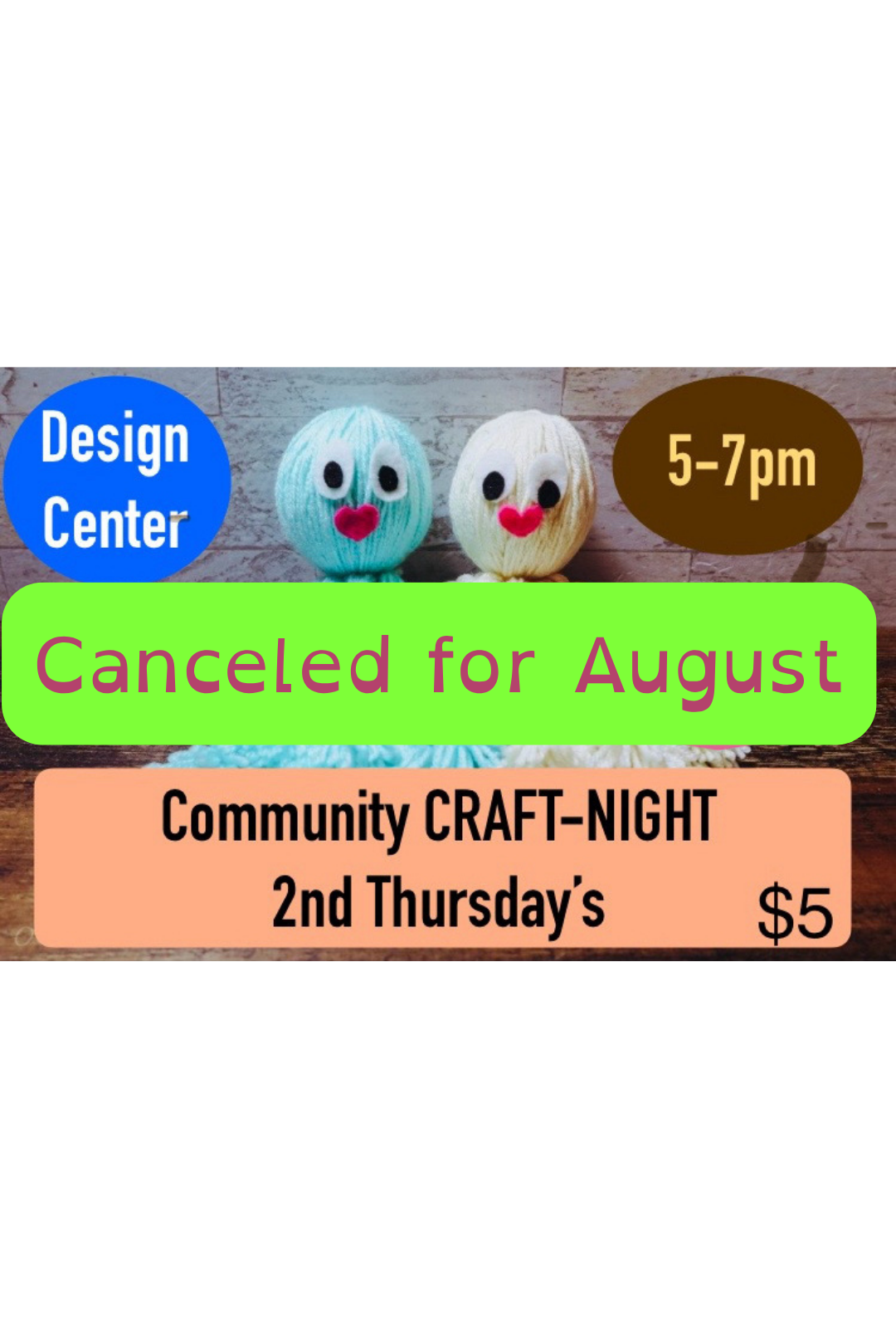 Canceled: Community Craft Nite