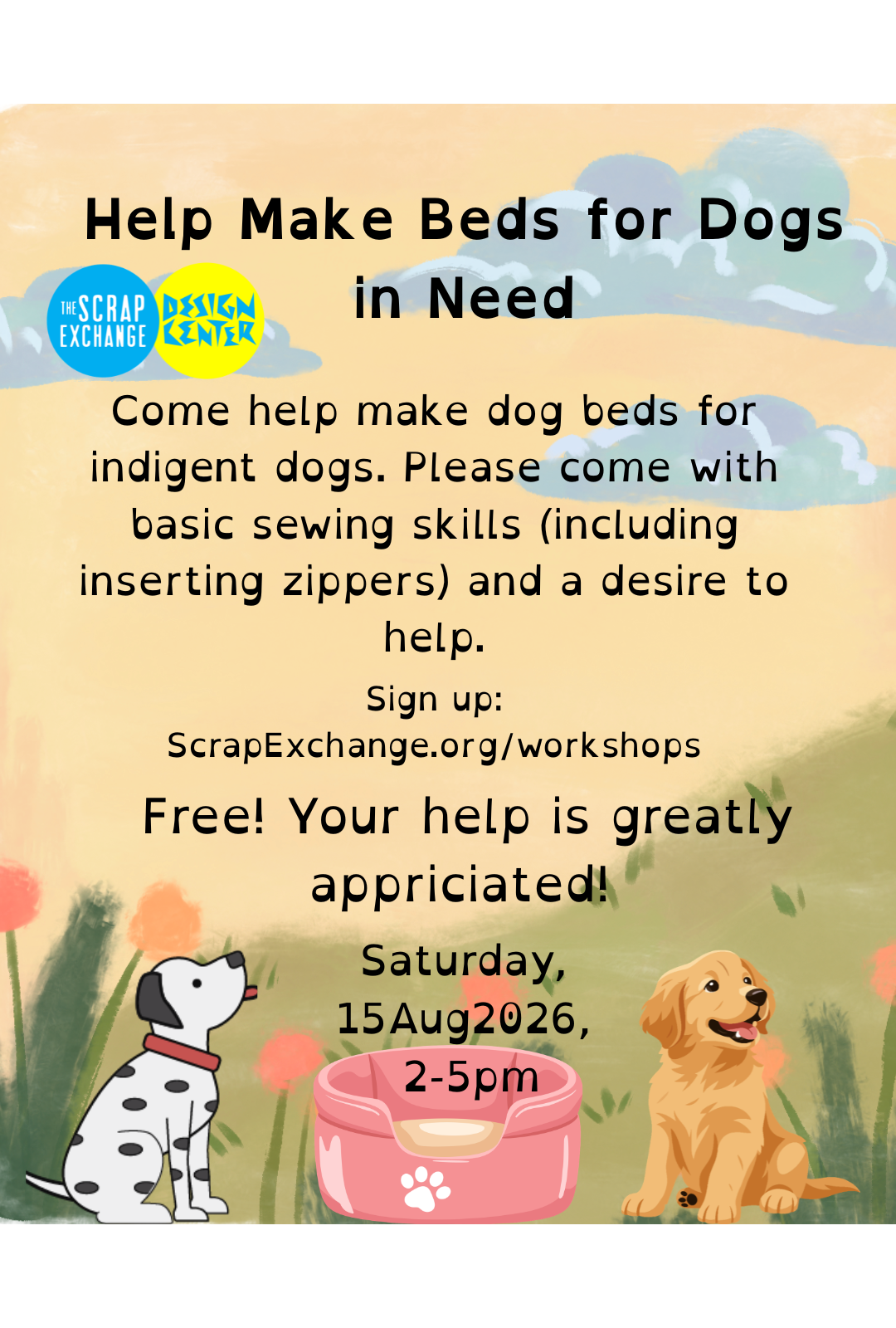 Help Make Beds for Dogs in Need