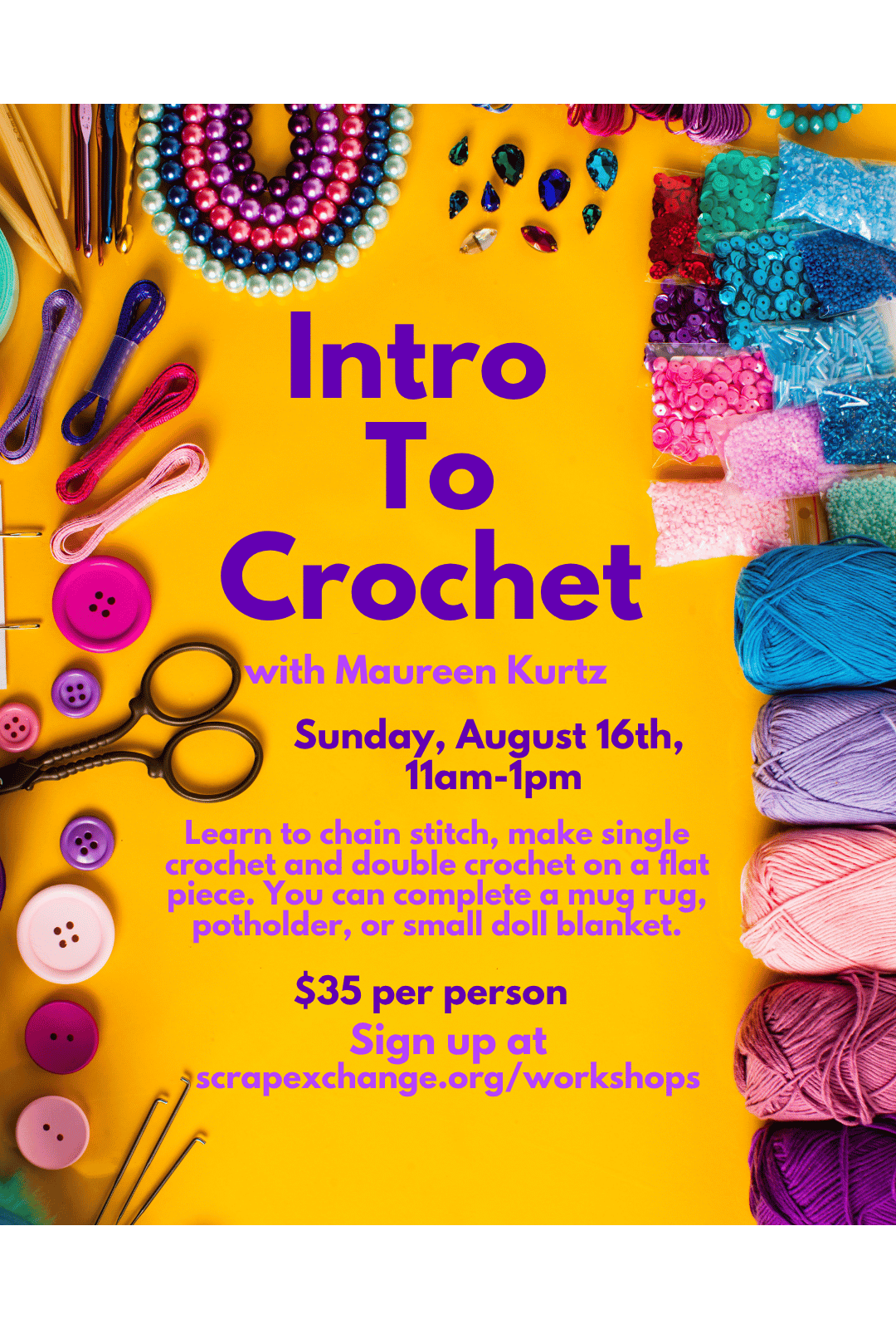 Intro to Crochet