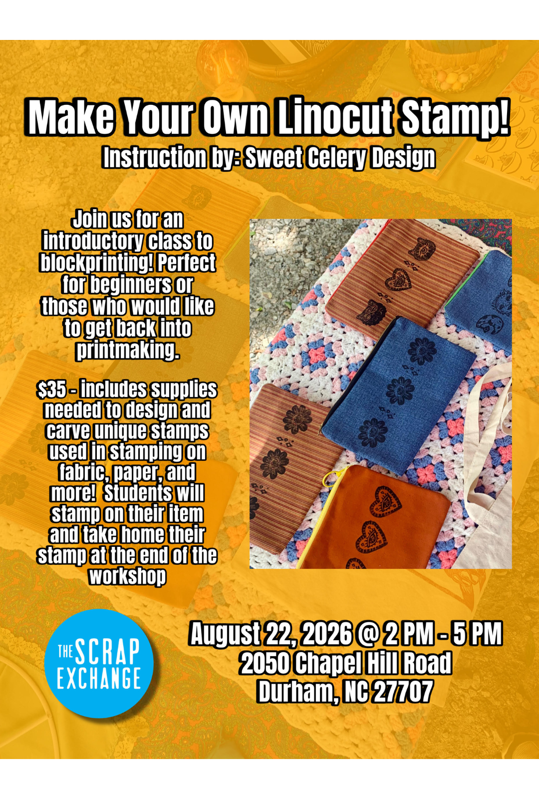 Make Your Own Linocut Stamp!