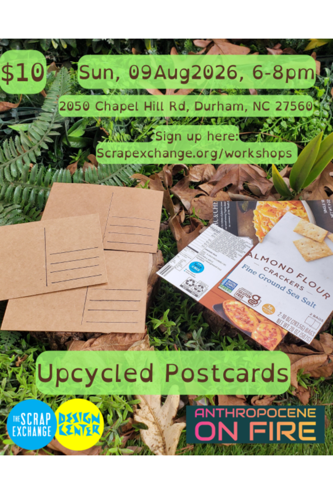 Upcycled Postcards	