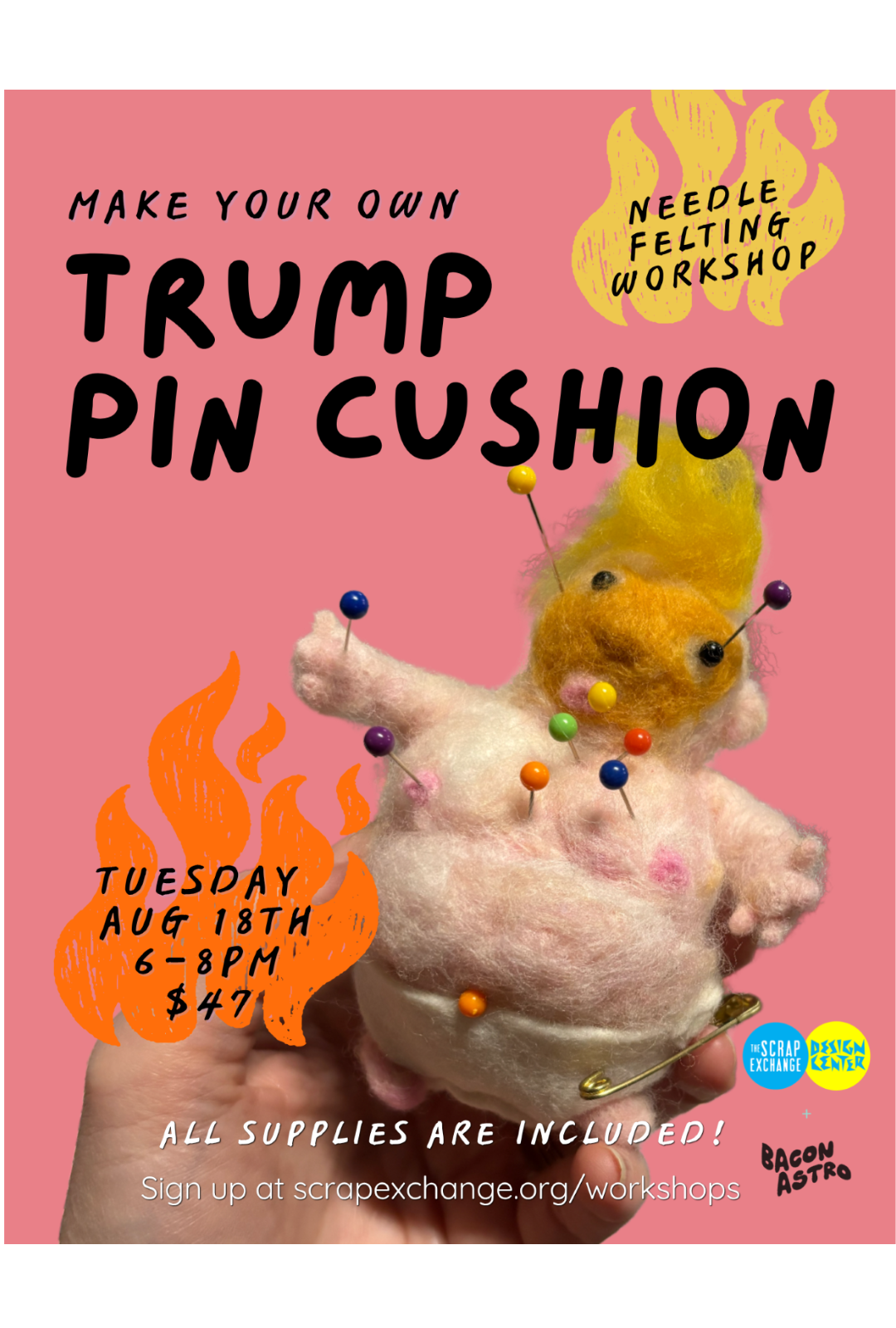 Make Your Own Trump Pin Cushion