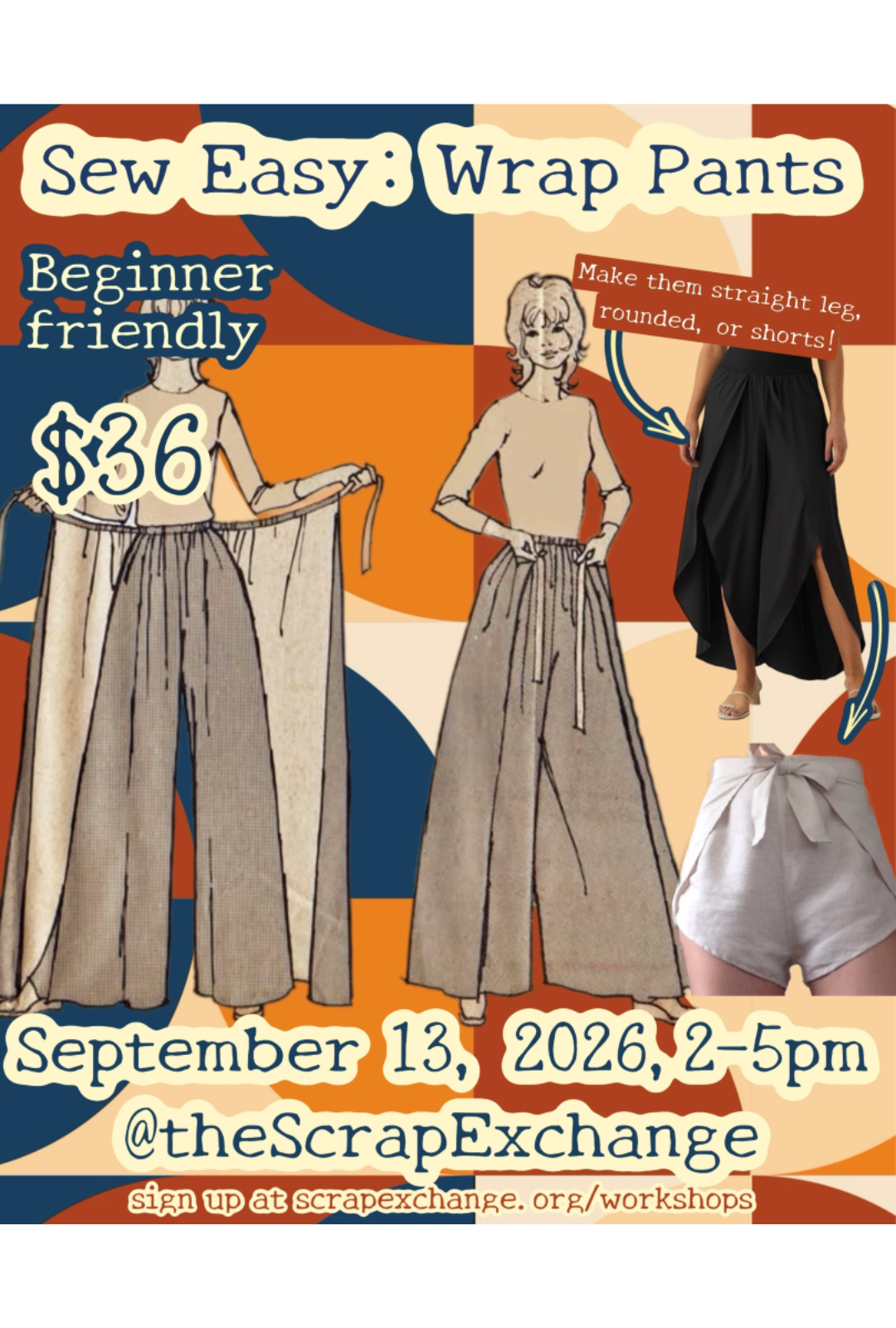 Sew Easy: Wrap Pants