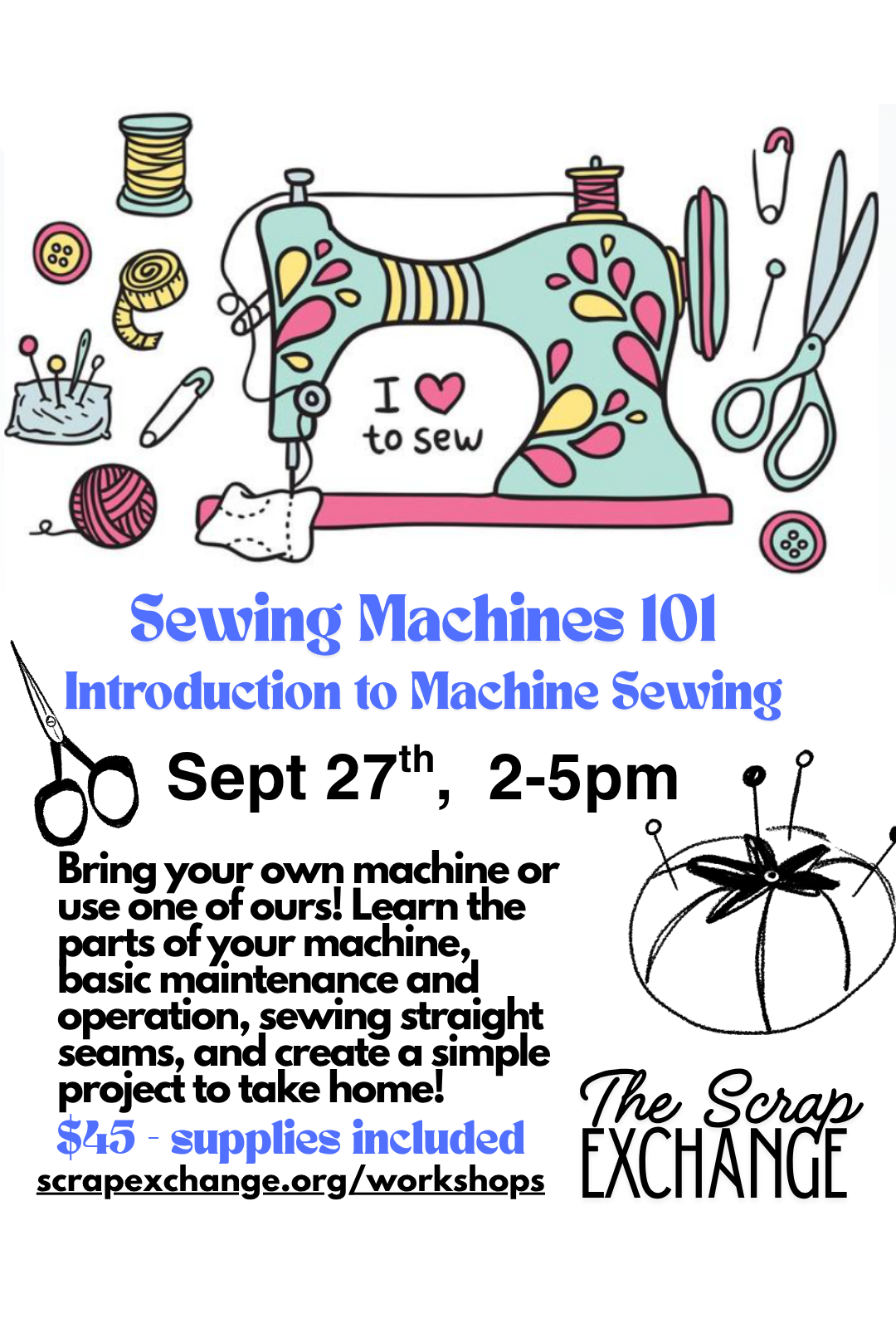 Sewing Machines 101 