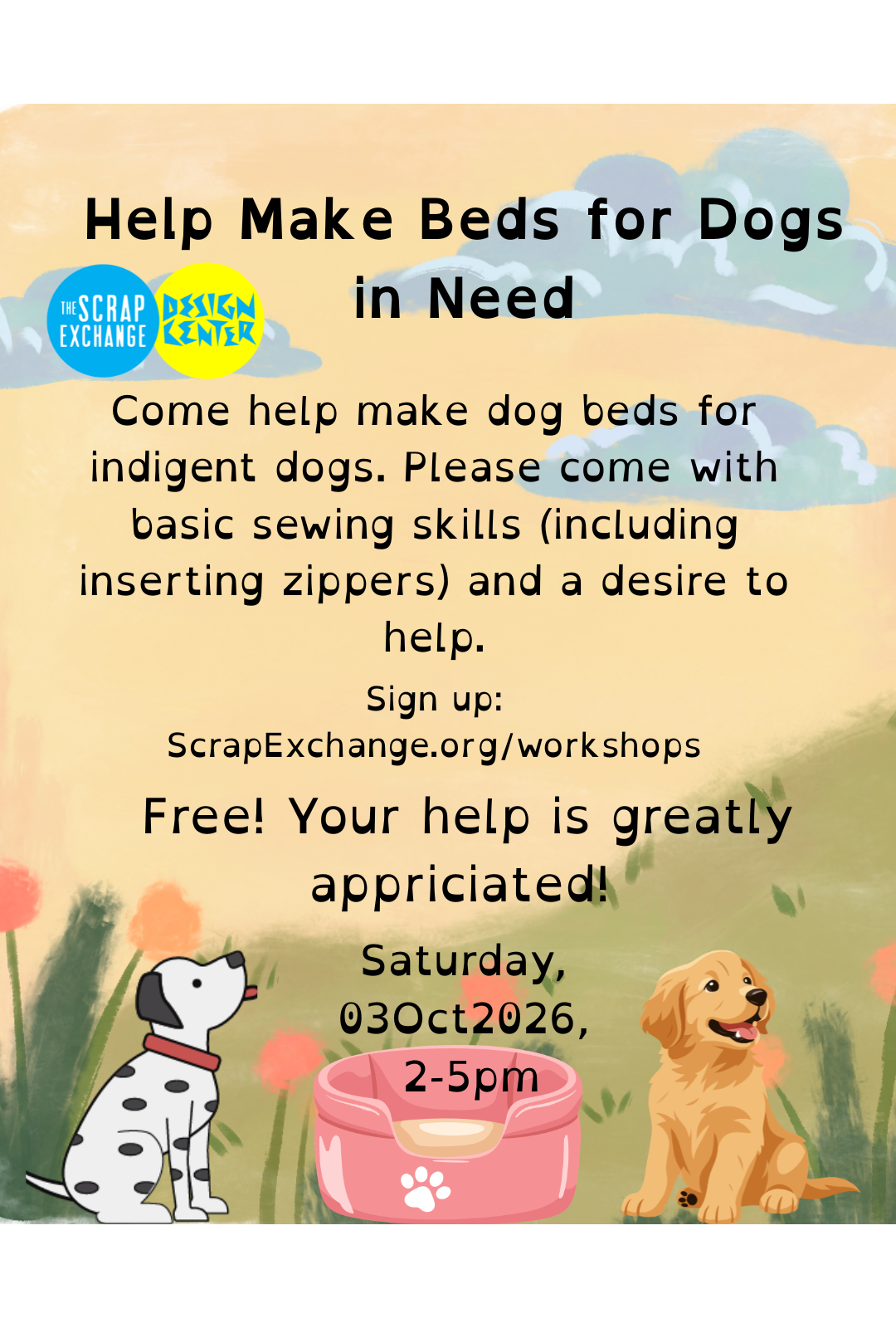 Help Make Beds for Dogs in Need